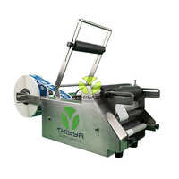 Semi-automatic Sticker Labelling Machine For Round Container