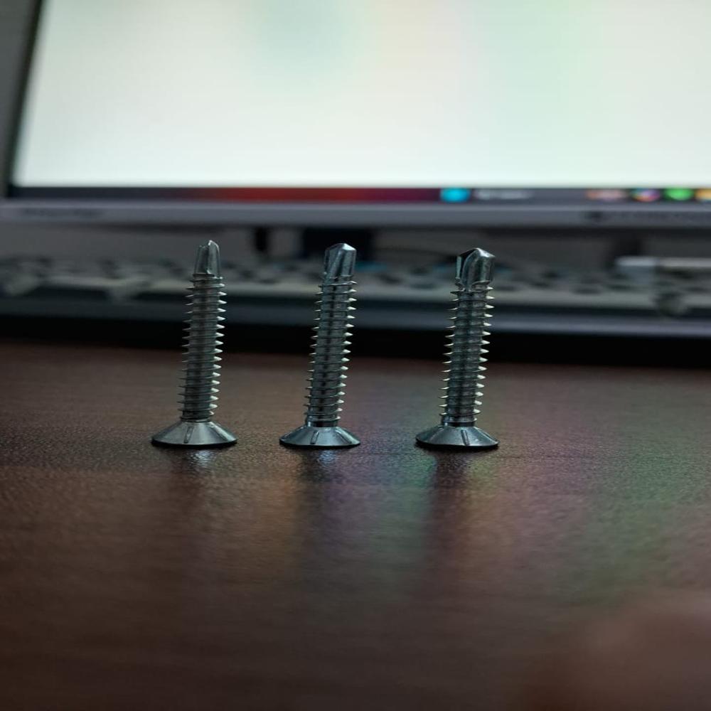 Csk Sds Self Drilling Screw - Color: Grey