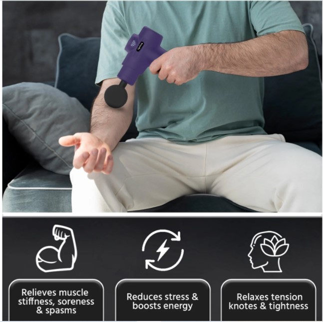 Lifelong LLGM117 Handheld massager(Gun massager)