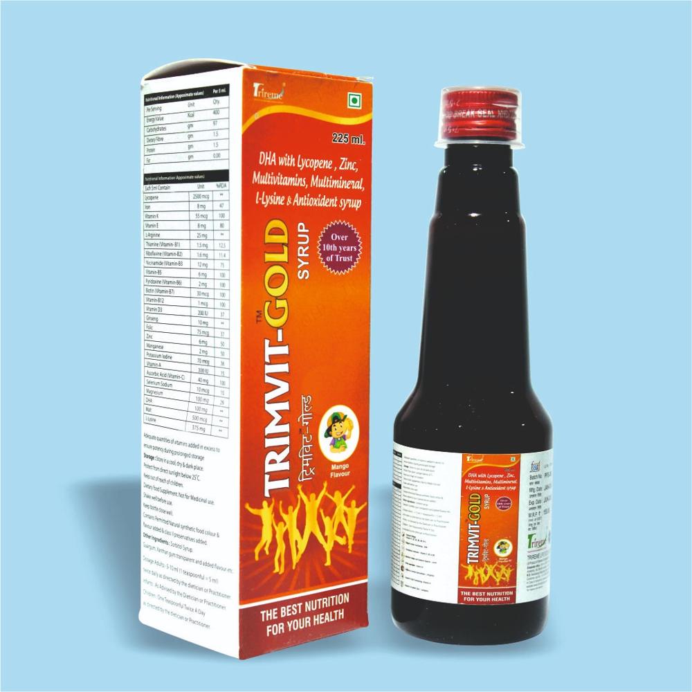 Trimvit Gold Syrup - Drug Type: General Medicines