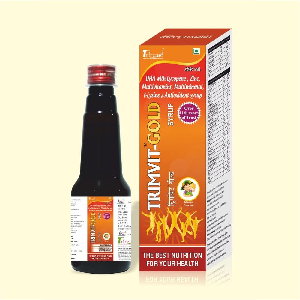 Trimvit Gold Syrup - Drug Type: General Medicines