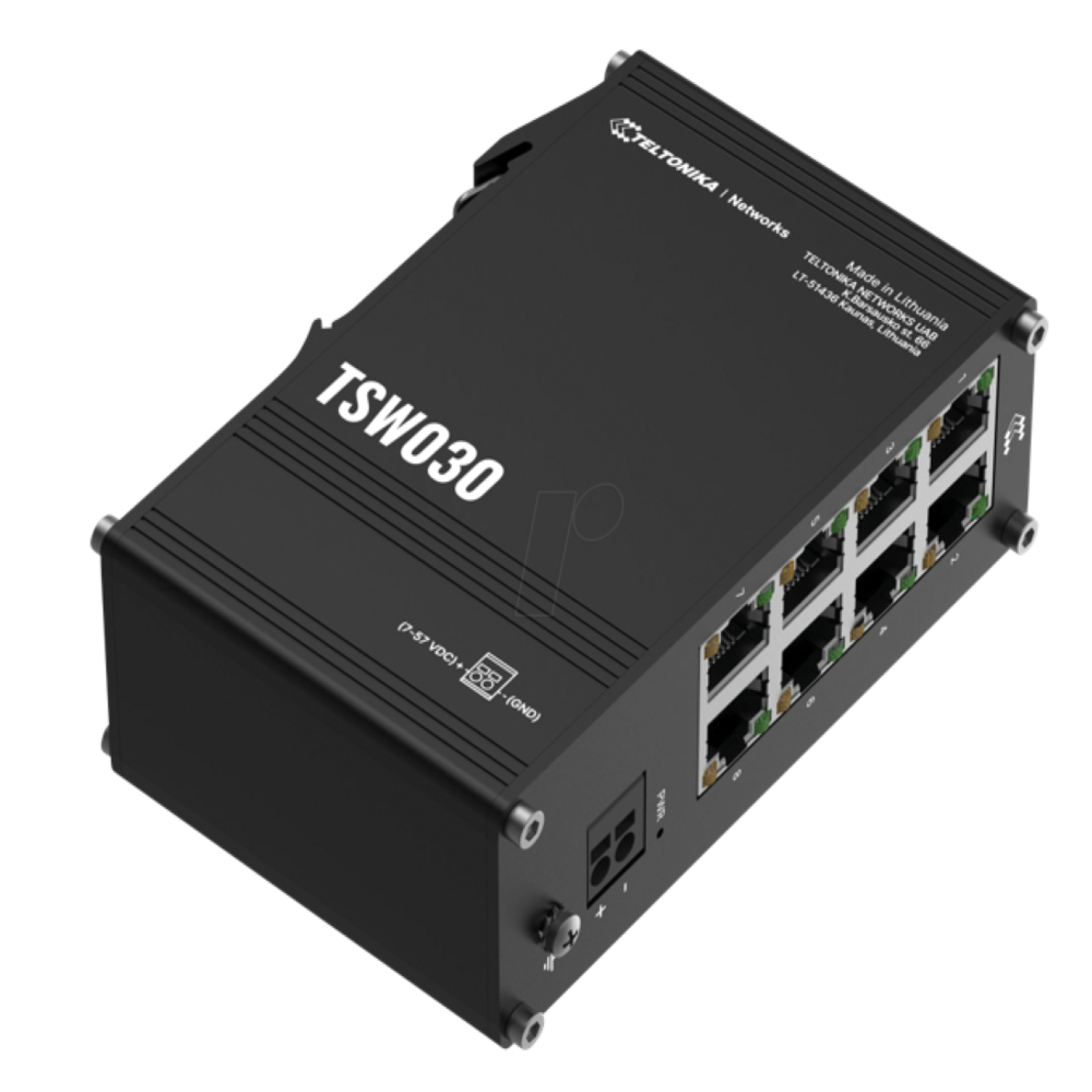 Teltonika TSW030 8 port unmanaged switch