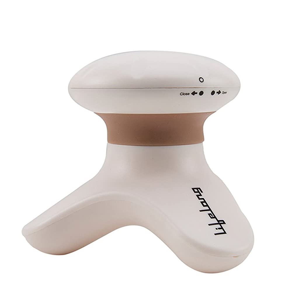 Lifelong Battery Powered Mini Head And Body Massager, Brown Llm09 - Dimension (l*w*h): 11l X 10w X 10h  Centimeter (cm)