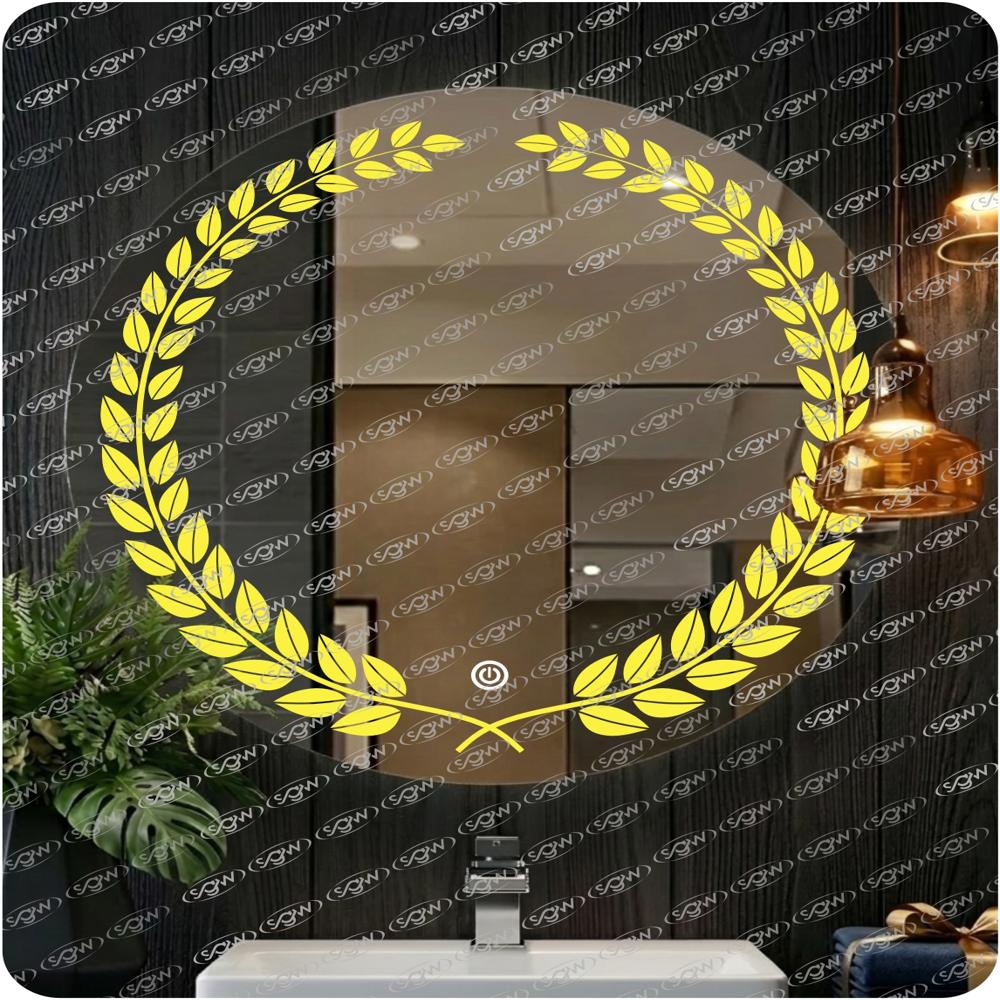 Bathroom LED Round Mirror