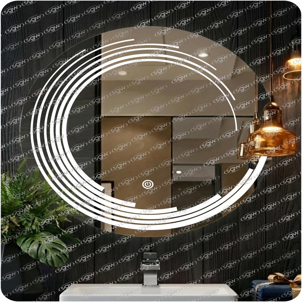 Bathroom LED Round Mirror