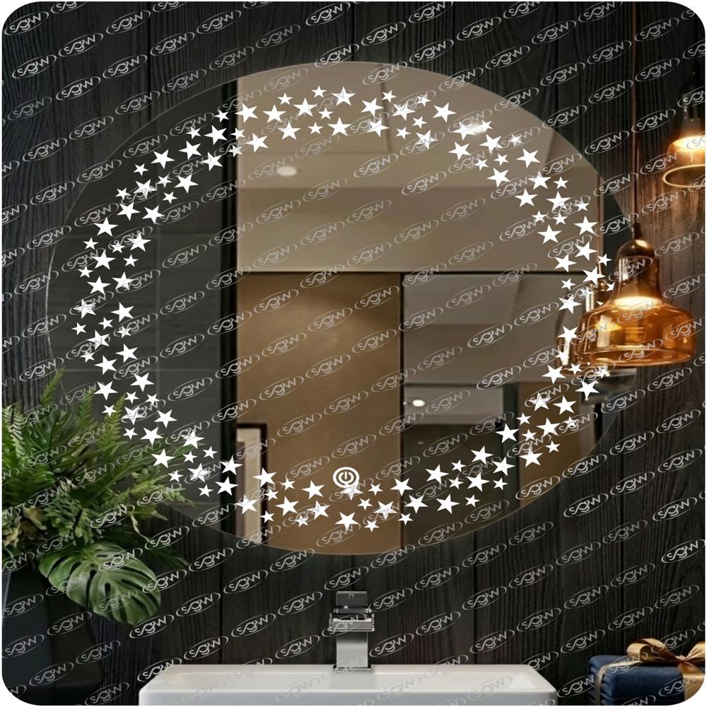 Bathroom Led Round Mirror - Application: Home
