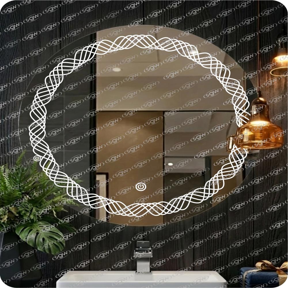 Modern LED Round Mirror