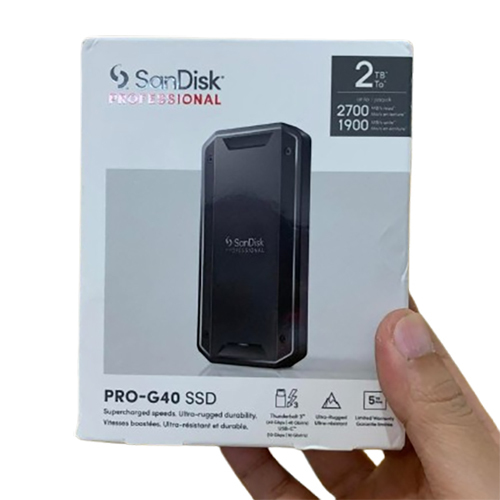 PRO-G40 SanDisk Professional 2TB SSD