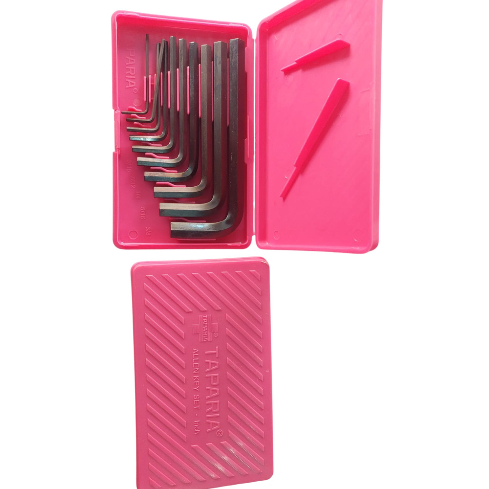 Kl10V Inch Black Finish Allen Key Set - Dimension (L*W*H): Standardized (Set In Various Sizes) Millimeter (Mm)