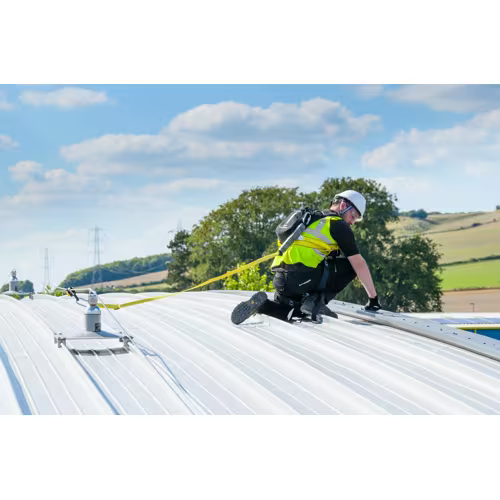 Constant Force Post Horizontal Lifeline Safety System