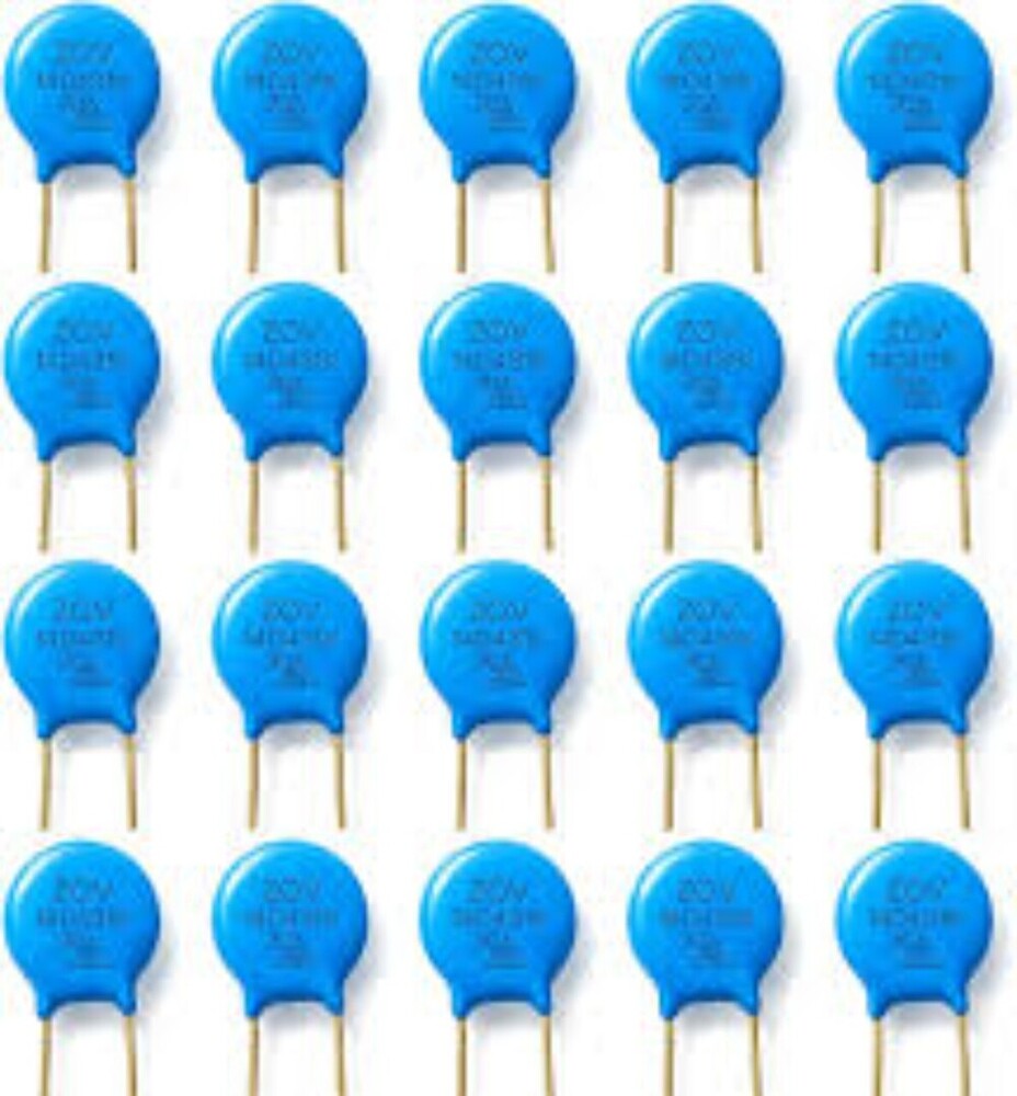 Mov Varistor - Blade Fuse | Low Voltage, Blue Color, Available In 5mm, 7mm, 14mm, 20mm Sizes, Warranty Included