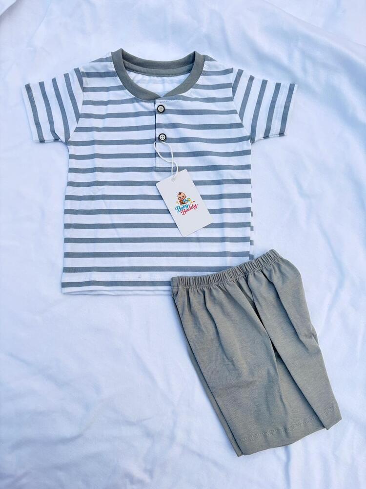 Lining T shirt With Shorts For kids