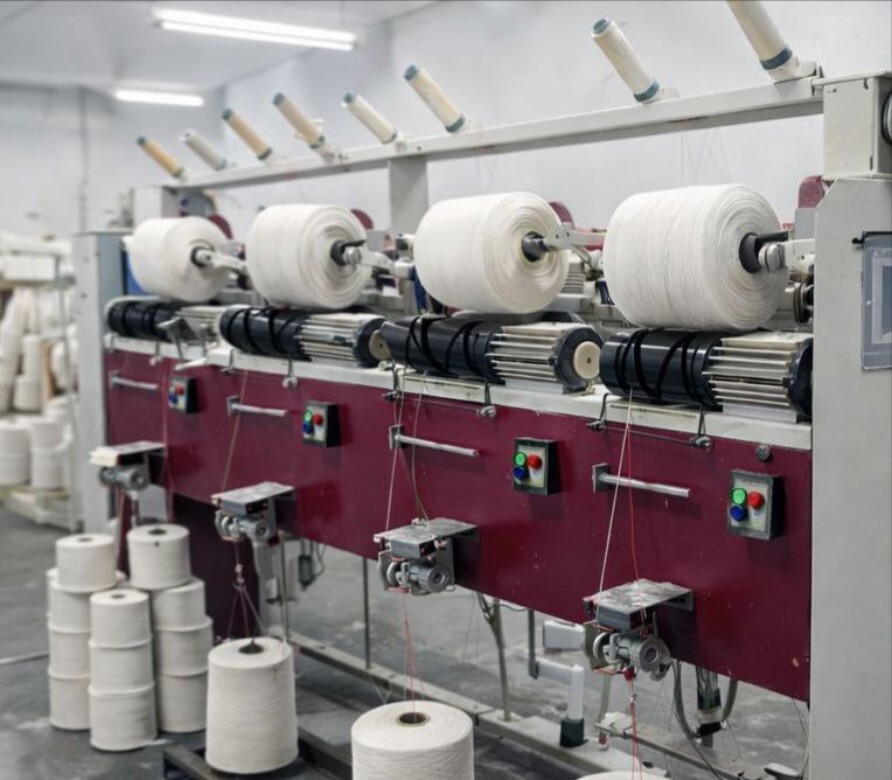 Cotton Doubling Yarn for Narrow Fabrics
