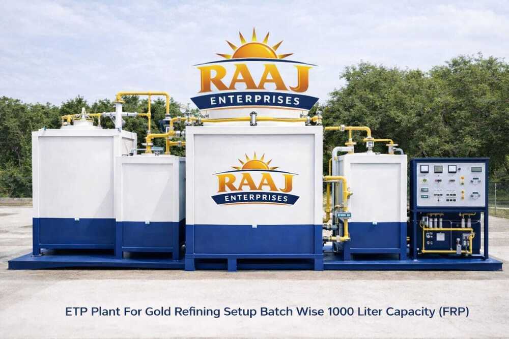 ETP Plant For Gold Refining Setup