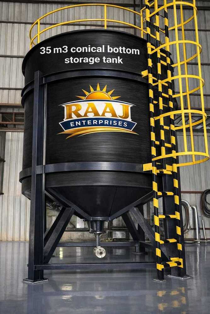 35M3 Conical Bottom Storage Tank