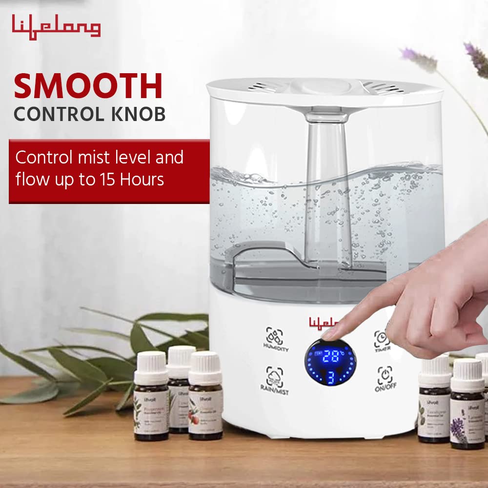 Lifelong LLRH18 4.5L Room Humidifier, 1 Year Warranty