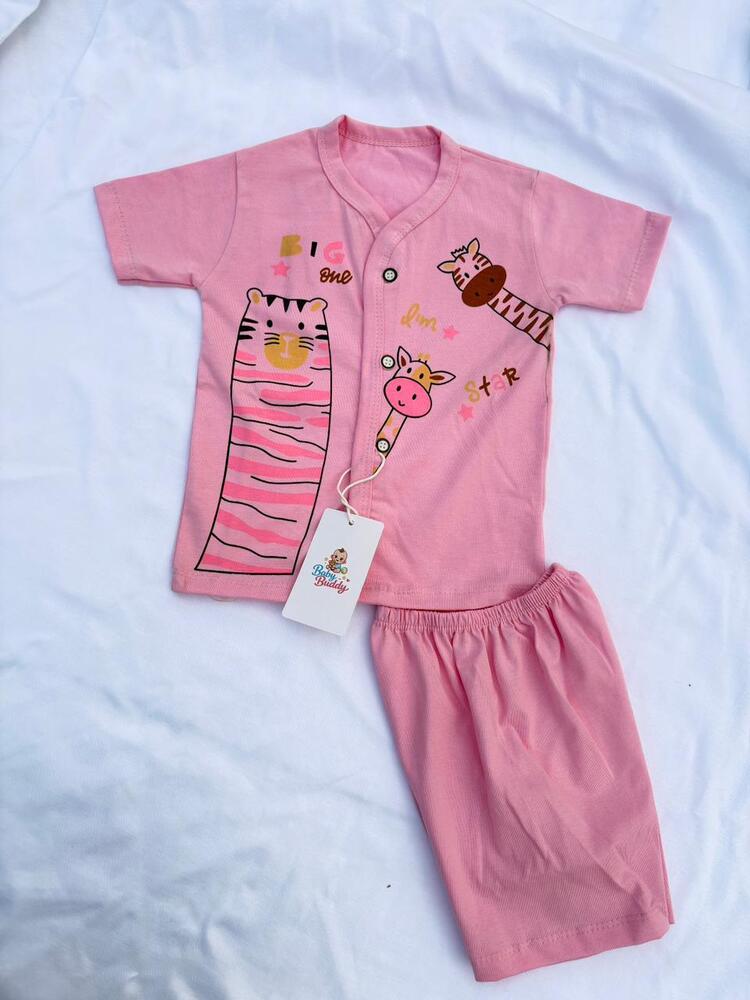 Pink Color Baba Suit