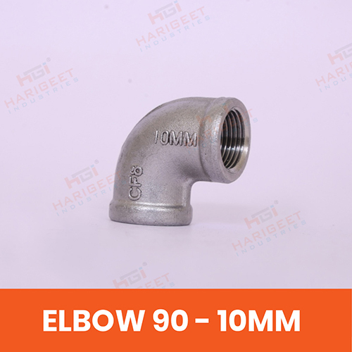 Stainless Steel Elbow - Color: Black