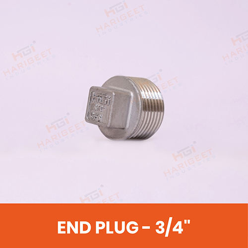 Stainless Steel End Plug - Coating Type: Uncoated