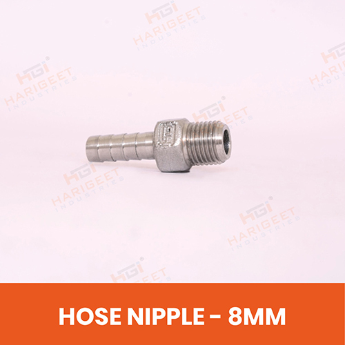 Stainless Steel Hose Nipple - Coating Type: Electro Nickle Plated