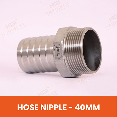 Stainless Steel Hose Nipple - Coating Type: Anti-Corrosive