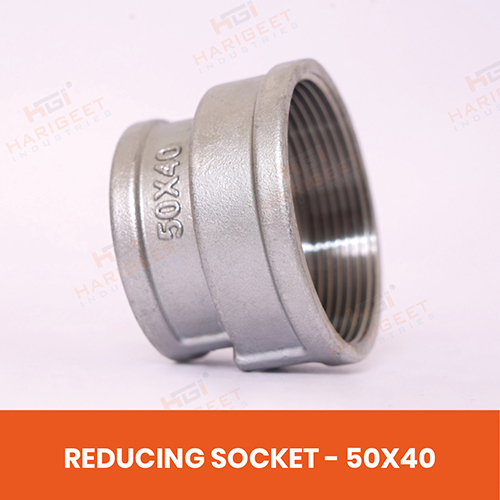 Stainless Steel Reducing Socket - Coating Type: Zinc Coated