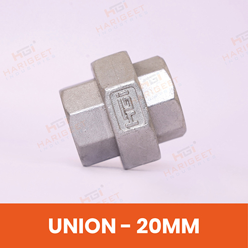 Stainless Steel Union - Bend Radius: Fixed