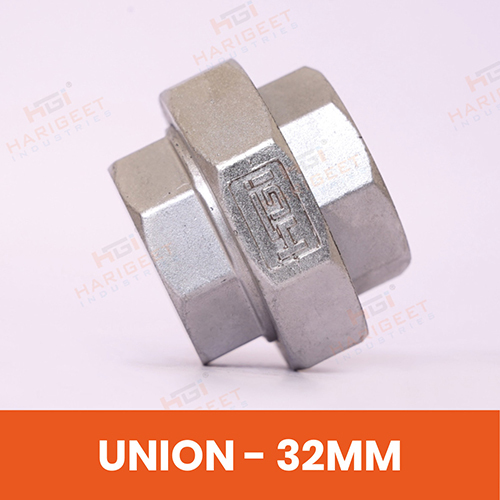 Stainless Steel Union - Coating Type: Non-Coated