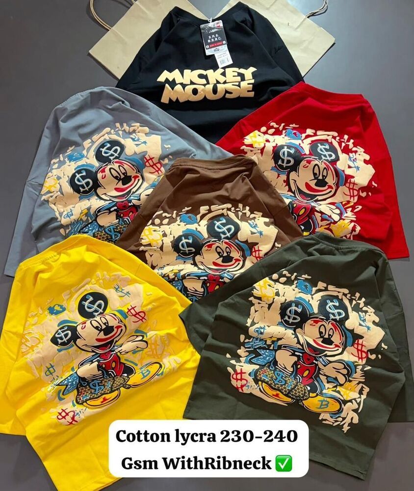 Cotton Lycra Printed T Shirts