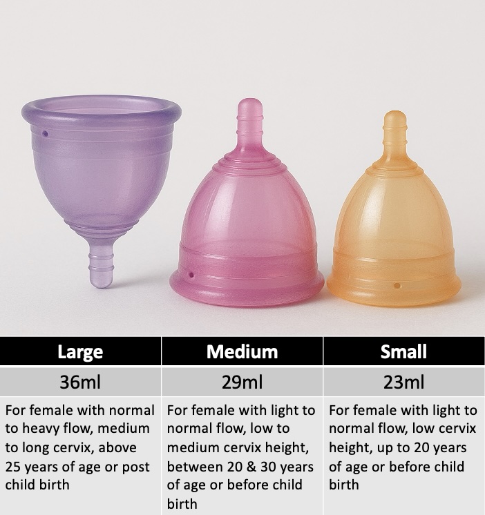 Safe to Use Menstrual cup