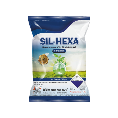SIL-HEXA Hexaconazole 4% + Zineb 68% WP