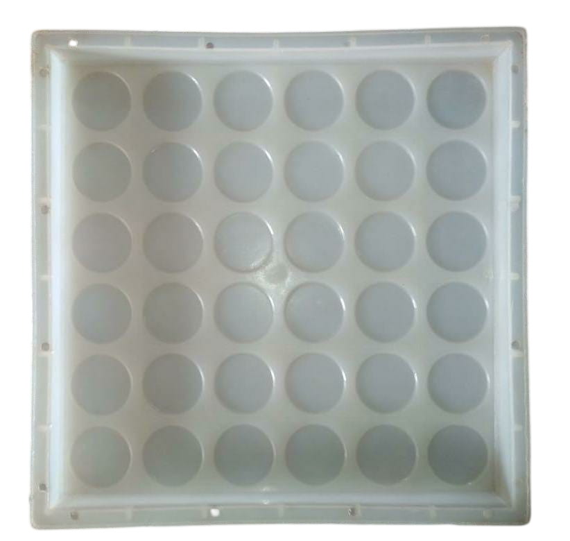 Plastic Chequered Tile Mould