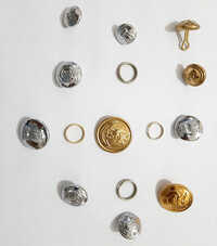 Metal Fancy Buttons