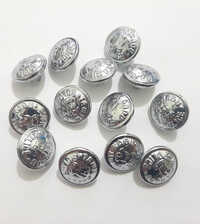 Tamil Nadu Police Brass Buttons