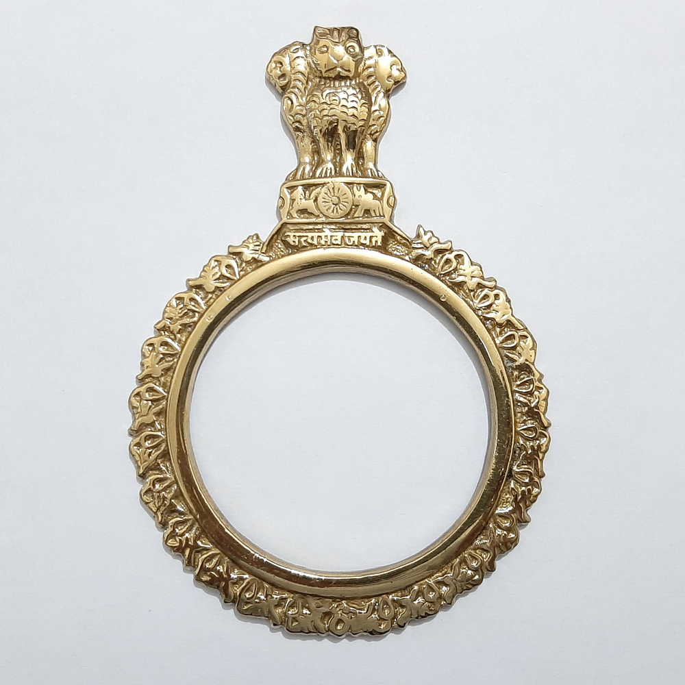 Brass Metal Frames Badge