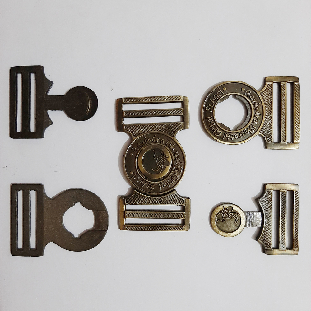 Zinc Casting School Buckle