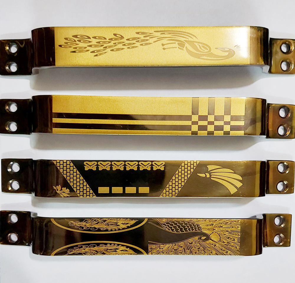 SS Laser Antique D Handle