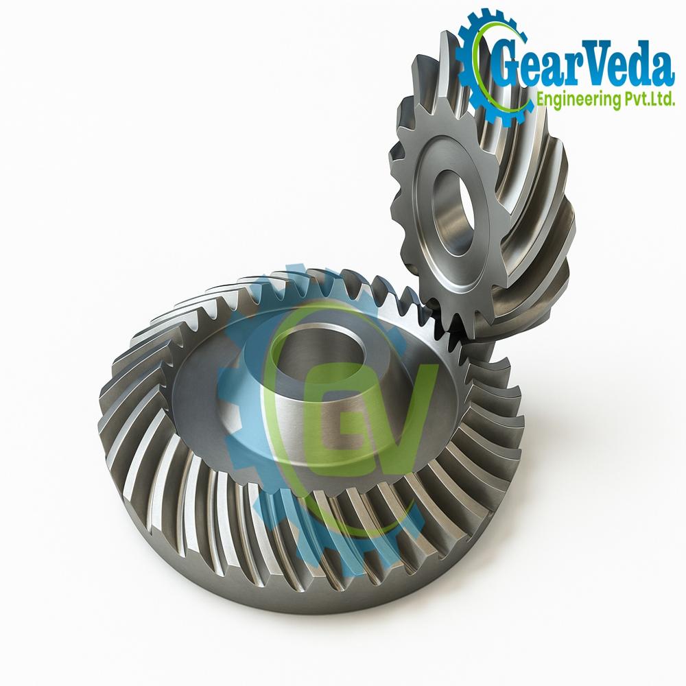 Spiral Bevel Gear - Direction: Both (right Hand And Left Hand)