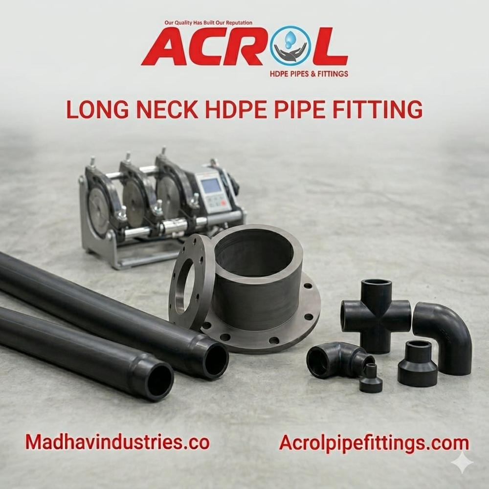 Long Neck HDPE Pipe Stub End