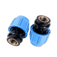 MDPE Compression Fitting Brass And FTA