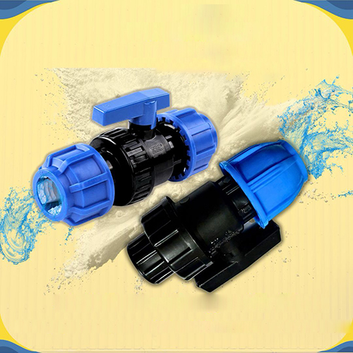 MDPE Compression Fitting Female Union Valve