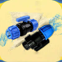 MDPE Compression Fitting Female Union Valve