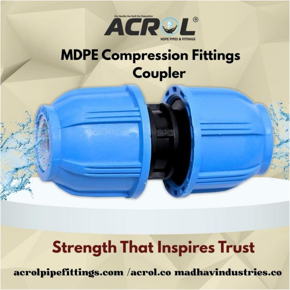 MDPE Compression Fittings Coupler