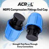 MDPE Compression Fittings End Cap