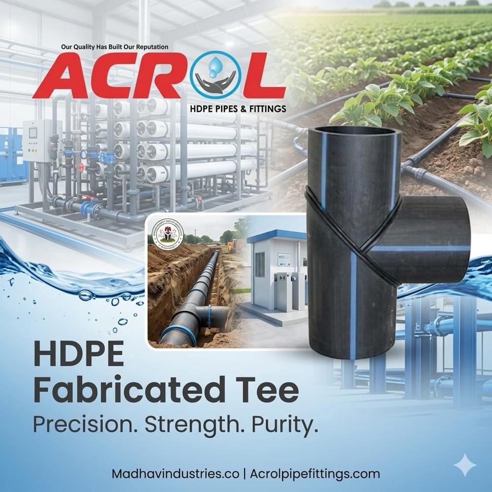 HDPE Fabricated Reducing Tea