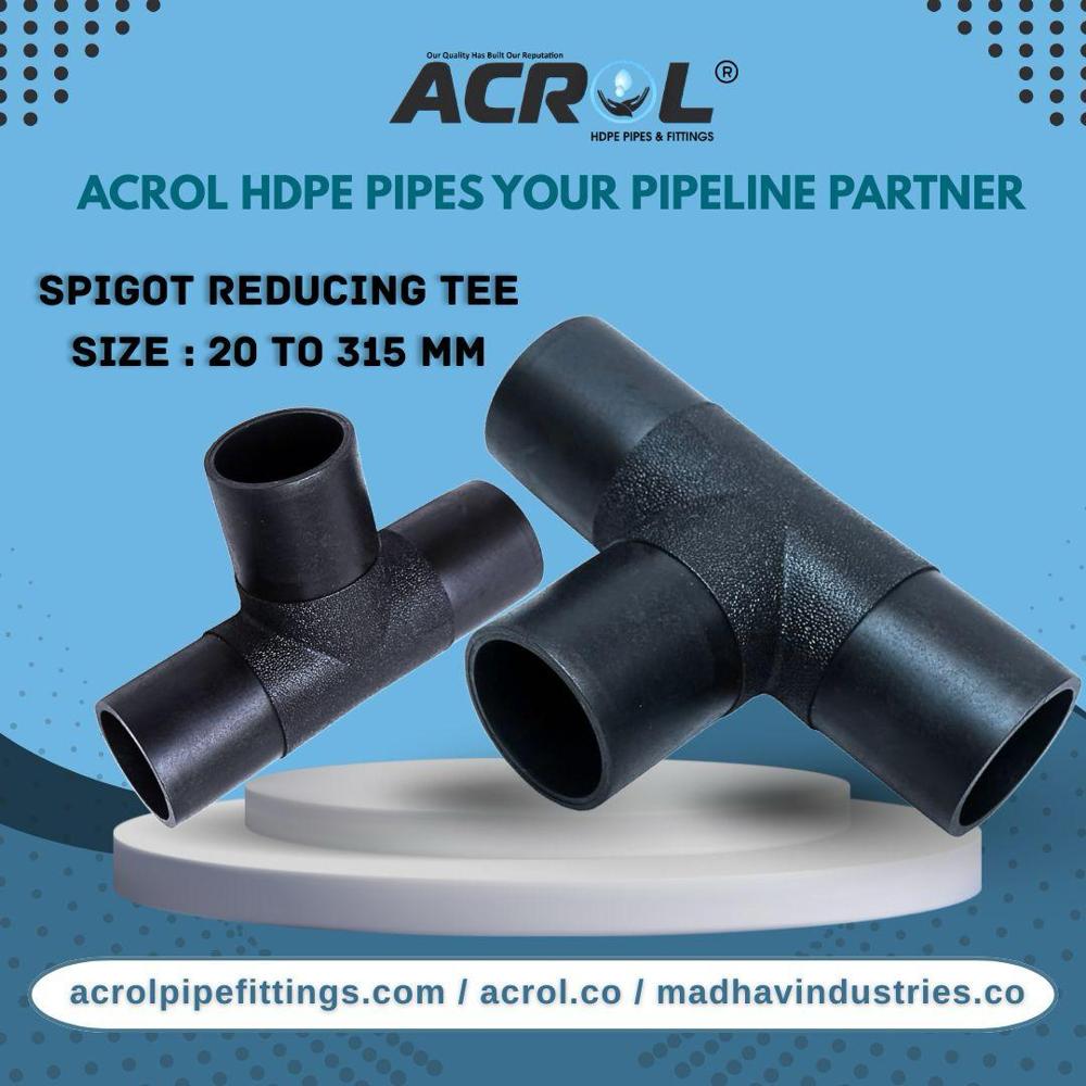HDPE Fabricated Equal Tee
