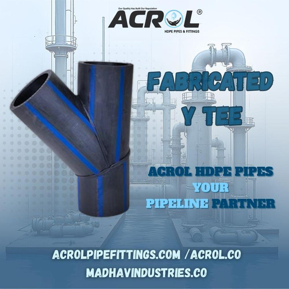 Fabricated Y Tee