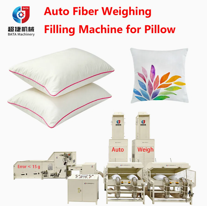 Cushion Stuffing Filling Machine Cotton Bale Opener Automatic Fiber Pillow Machine