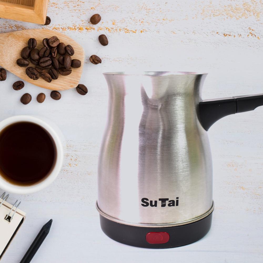 Coffee Pot, Coffee Maker, 800Ml Even Heating Tea Maker Kettle (1 Pc) - Color: Mix