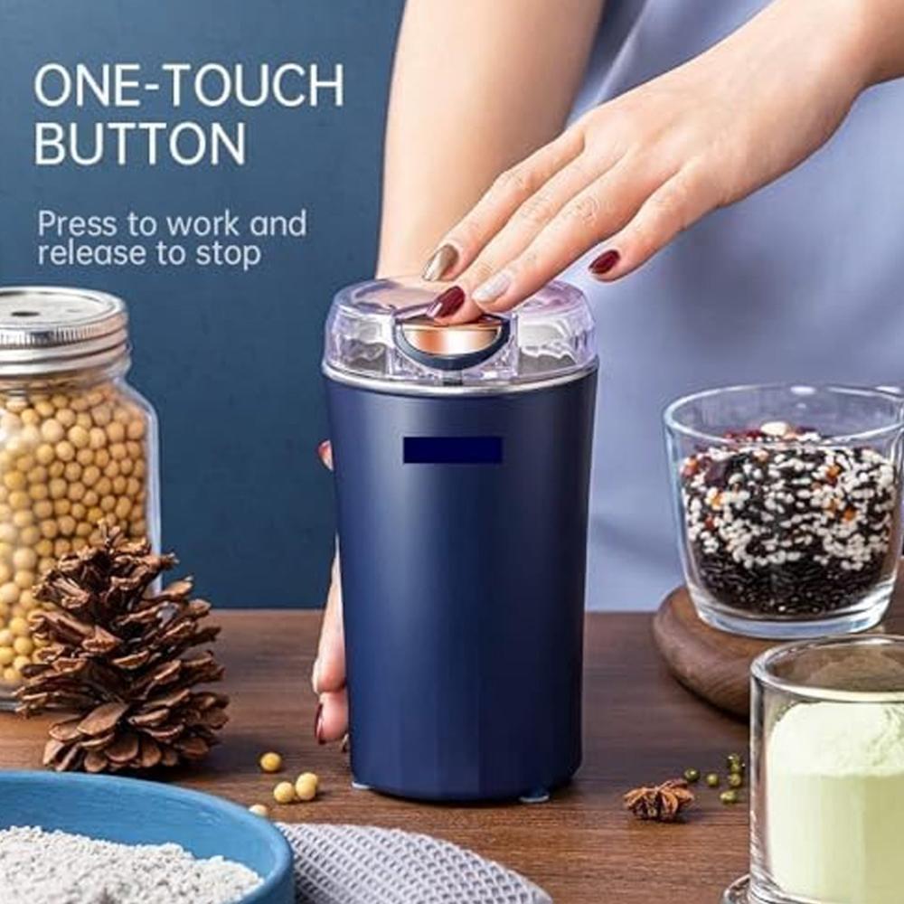 Stainless Steel Coffee Grinder Machine 300w (Multi Blades Grinder) - Application: Home & Kitchen